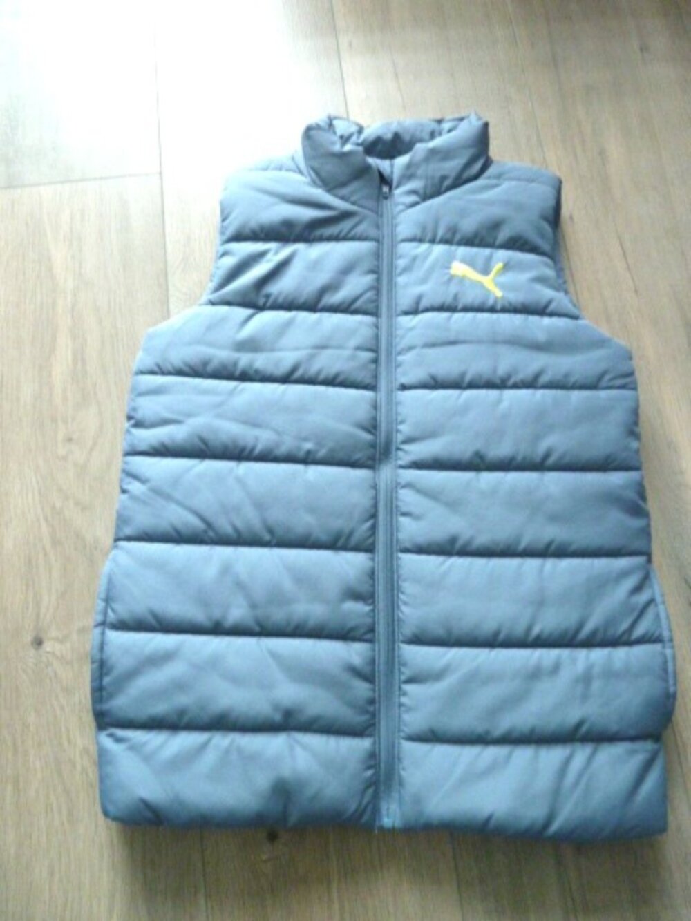 Puma Youth Boy’s Classic Light Blue Puffer Winter Vest Jacket